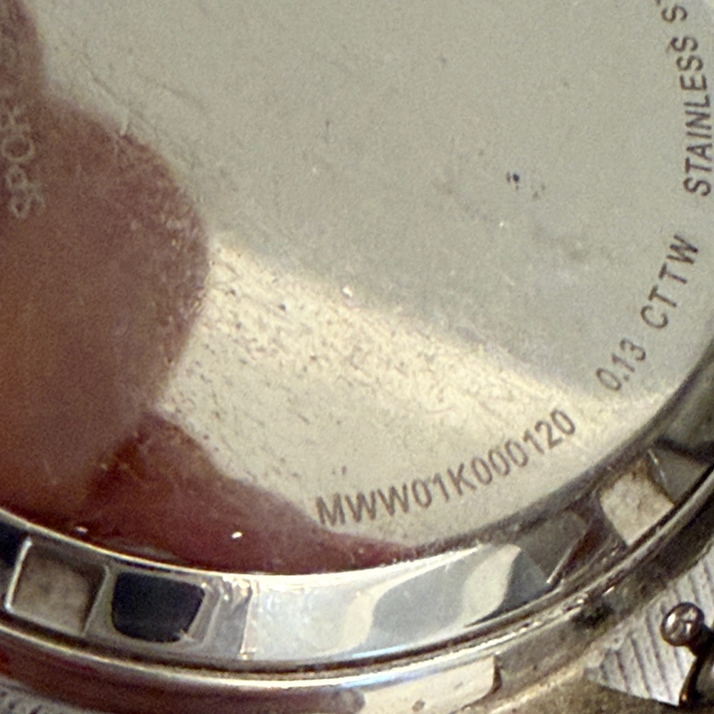 Michele Silver Chronograph women Watch - Picture 8 of 13
